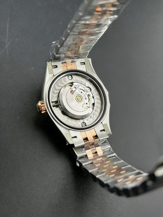 CLEANクリーン工場 ROLEXロレックス レディ ラデ イトジャスト コンビローズゴールド278271 31m mローマン目盛り グレー文字盤 フルーテッドベゼ ル ジュビリープレスレット 1:1精度