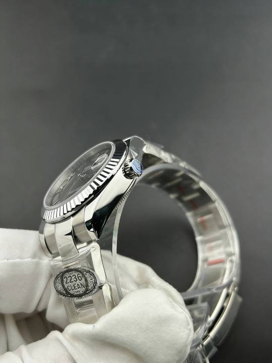 CLEANクリーン工場 ROLEXロレックス レディ デ 31mmグレーローマ文字盤 イトジャスト278274 フルーテッドベゼル   ジュビリープレスレット 1:1 精度