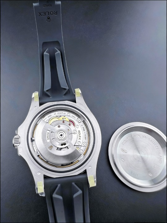 CLEANクリーン工場ROLEXロレックス ョットマス ター42 226659 プラチナ プラック文字盤 ゴム プレスレット 1:1精度