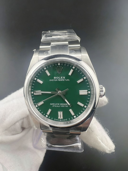 CLEANクリーン工場 ROLEXロレックス オイス ターパーペチュアル126000 36mm  グリーン オ イスタースチール 1:1精度
