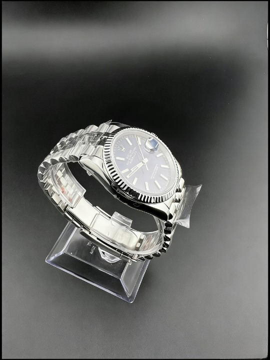 CLEANクリーン工場 ROLEXロレックスデイト ャスト126234 36mm ブルー文字盤 プラチナフル ーテッドベゼル ジュビリープレスレット 1:1精度