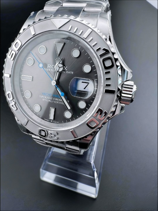 CLEANクリーン工場ROLEXロレックス ヨットマス ター40 126622 グレー文字盤 プラチナベゼル 1:1精度