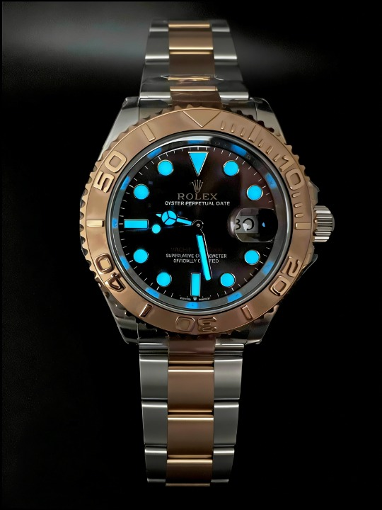 CLEANクリーン工場ROLEXロレックス ヨットマス ター40 126621コンビゴールド ローズゴールド文 字盤 1:1精度