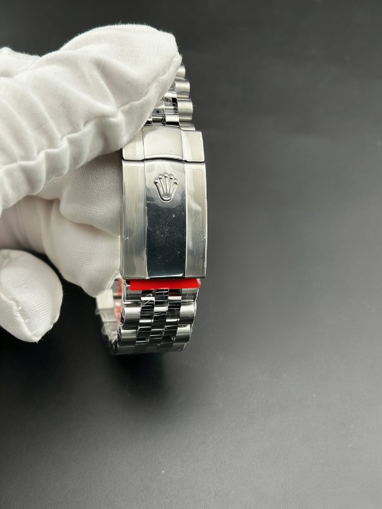 CLEANクリーン工場 ROLEXロレックスデイトジ グリーン文字盤 プラチナフ ャスト126234 36mm ルーテッドベゼル ジュビリープレスレット 1:1精 度