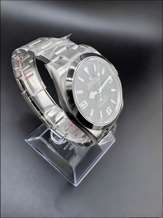 CLEANクリーン工場 ROLEXロレックス エクス プローラー1 214270 39mm ブラック オイスタ ースチール 1:1精度