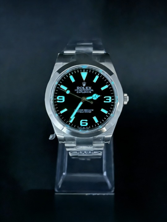 CLEANクリーン工場 ROLEXロレックス エクス プローラー1 224270 40mm ブラック オイスター スチール 1:1精度