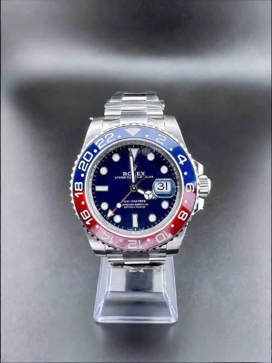CLEANクリーン工場ROLEXロレックスGMTマスタ ー 1140mm 126719BLROプラチナ ブルー文字盤 赤青ペプシベゼル 1:1精度