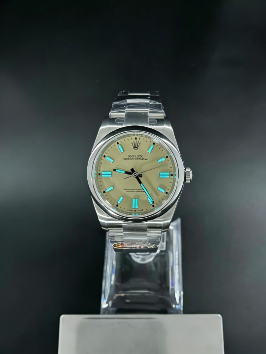 CLEANクリーン工場  ROLEXロレックス オイス ベージュ文字 ターパーペチュアル126000 36mm 盤 オイスタースチール 1:1精度