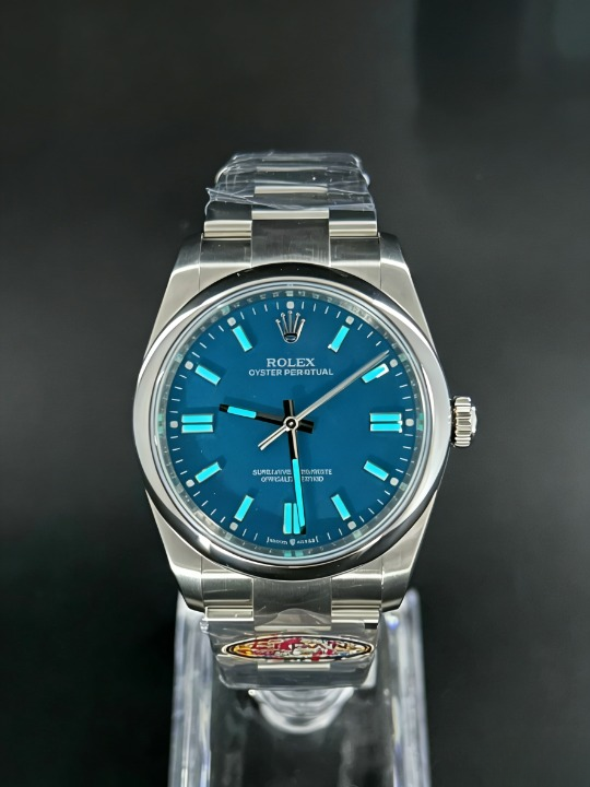 CLEANクリーン工場 ROLEXロレックス オイス ターパーペチュアル126000 36mm メッドブルー 文字盤 オイスタースチール 1:1精度