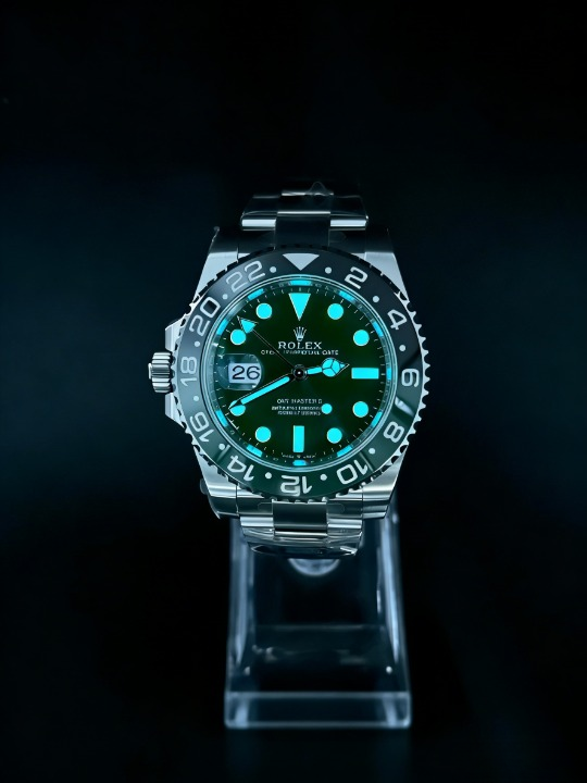 CLEANクリーン工場 ROLEXロレックスGMTマス ター II  40mm 126729VTNR 左利き(スプライト) グリーン/ブラックベゼル グリーンセラミック文字 1:1精度