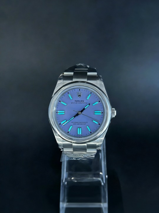 CLEANクリーン工場 ROLEXロレックス オイス ターパーペチュアル134300 41mm  ラベンダー女 字盤 オイスタースチール 1:1精度