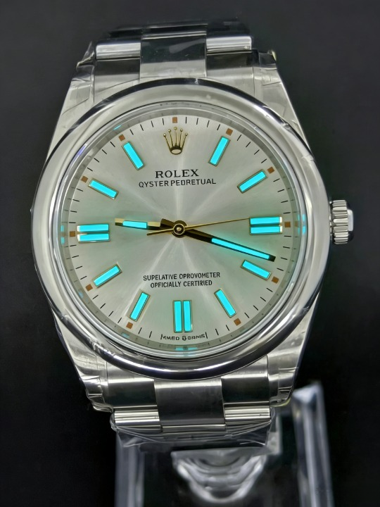 CLEANクリーン工場 ROLEXロレックス オイス ターパーペチュアル134300 シルバー   オ 41mm イスタースチール 1:1精度