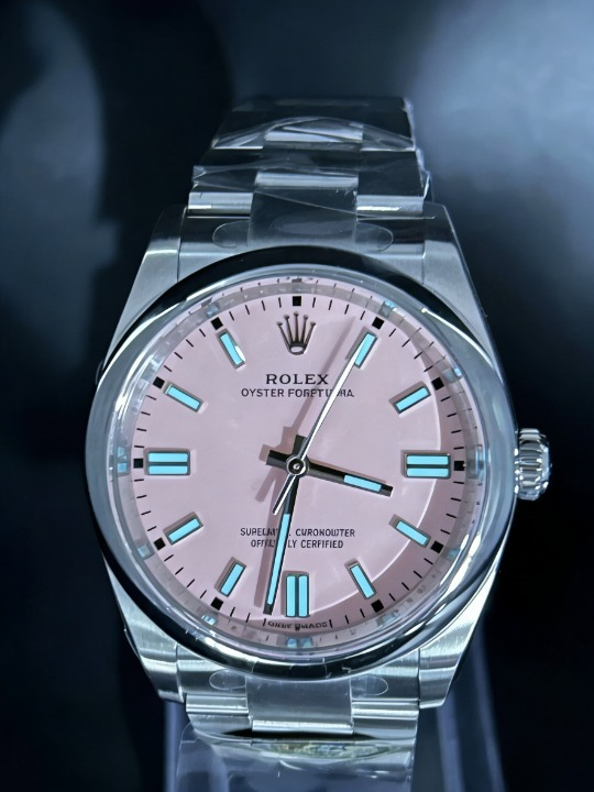 CLEANクリーン工場 ROLEXロレックス オイス ターパーペチュアル126000 36mm ピンク オイ スタースチール 1:1精度