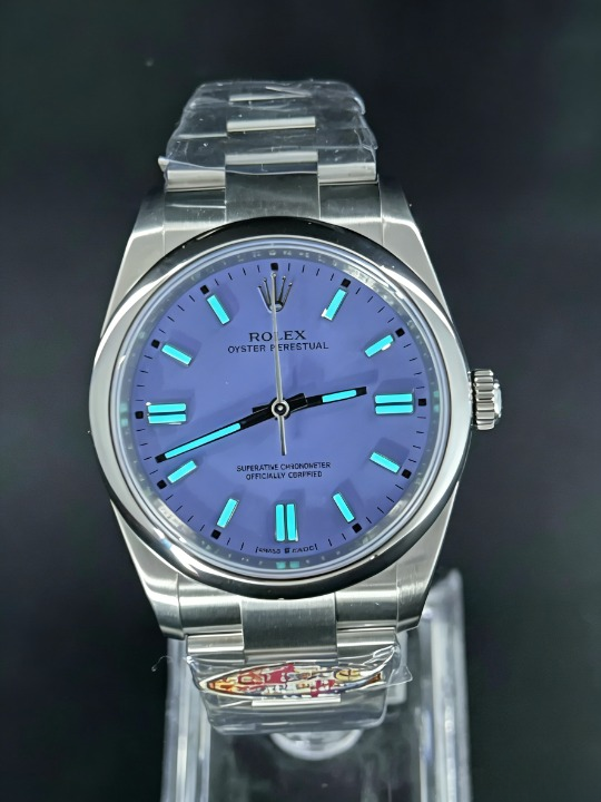 CLEANクリーン工場 ROLEXロレックス オイス ラベンダー文 ターパーペチュアル126000 36mm 字盤 オイスタースチール 1:1精度