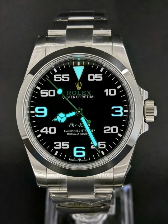 CLEANクリーン工場 ROLEXロレックス エアキ ング126900 ブラック オイスタースチー 40mm ル 1:1精度