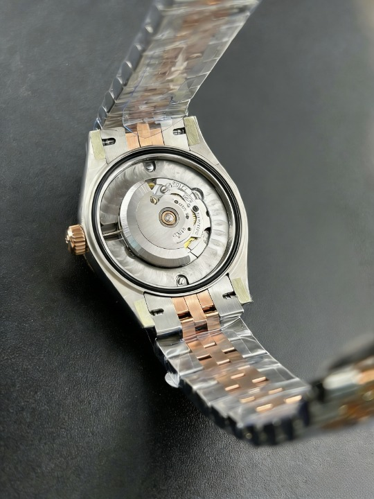 CLEANクリーン工場 ROLEXロレックスレディデ イトジャスト コンビローズゴールド278381RBR 31mmダイヤモンド目盛り ローズゴールド文字盤 ダイヤモンドベゼル ジュビリープレスレット  1:1 精度