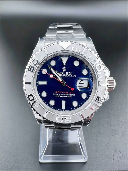 CLEANクリーン工場 ROLEXロレックス ヨットマス  ター40 126622 プルー文字盤 プラチナベゼル 1:1精度