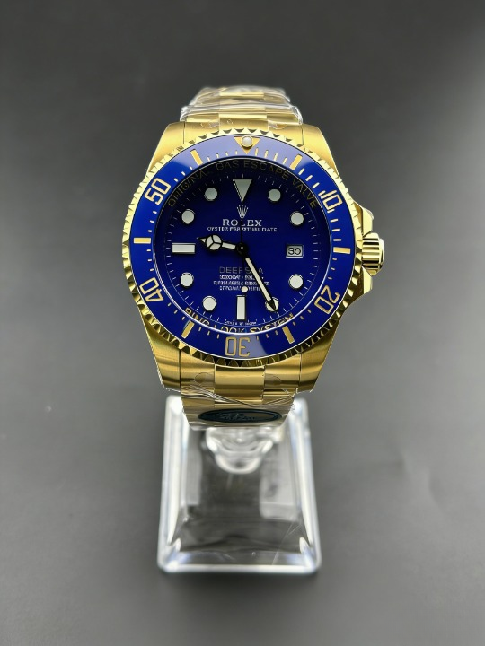CLEANクリーン工場 ROLEXロレックス ディープ シー44mm 136668LB イエローゴールド ブルー文 字盤 1:1級