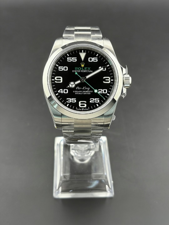 CLEANクリーン工場 ROLEXロレックス エアキ ング126900 ブラック オイスタースチー 40mm ル 1:1精度