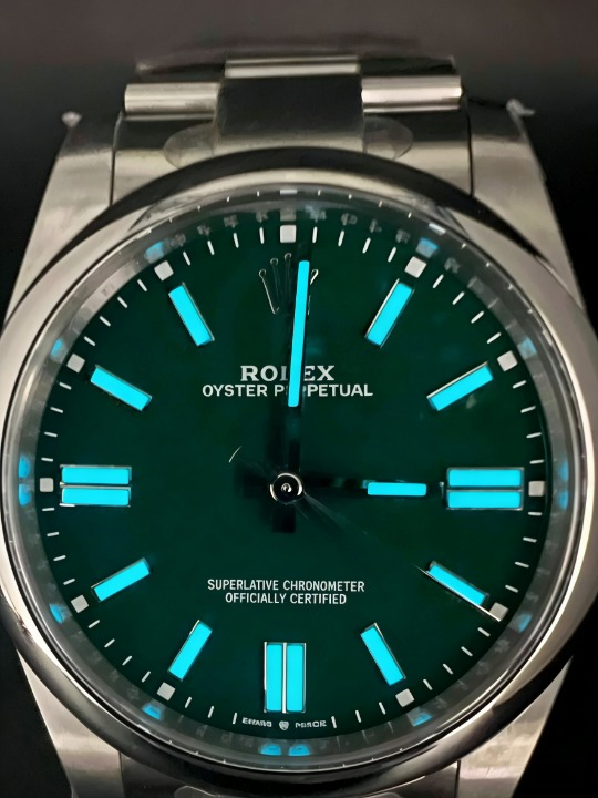 CLEANクリーン工場 ROLEXロレックス オイス ターパーペチュアル134300 41mm  グリーン オ イスタースチール 1:1精度