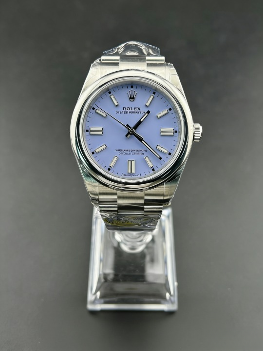 CLEANクリーン工場 ROLEXロレックス オイス ターパーペチュアル134300 41mm  ラベンダー女 字盤 オイスタースチール 1:1精度