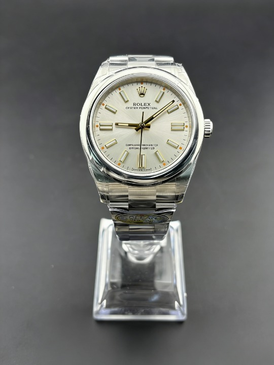 CLEANクリーン工場 ROLEXロレックス オイス ターパーペチュアル134300 シルバー   オ 41mm イスタースチール 1:1精度