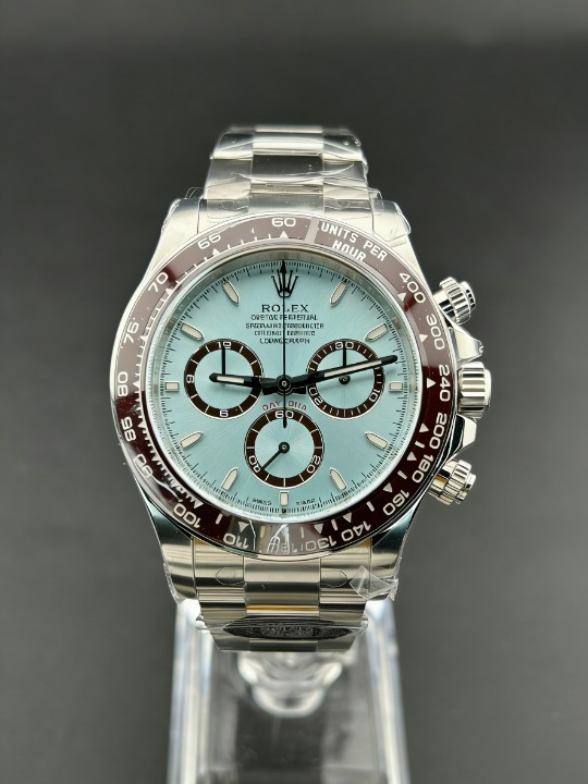 CLEANクリーン工場ROLEXロレックスデイトナ 126506 アイスブルー文字盤 スケルトン cal.4131 ムーブメント 1:1精度