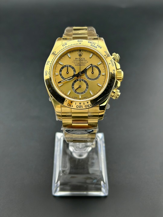 CLEANクリーン工場ROLEXロレックス デイトナ 126508 イエローゴールド  シャンパン文字盤 cal.4131 1:1精度