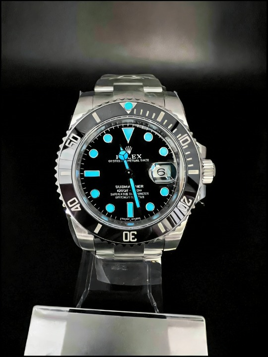 CLEANクリーン工場 ROLEXロレックスサブマリ ーナデイト40mm 116610LN ブラック 1:1級