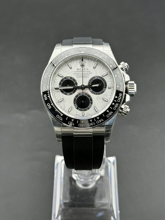 CLEANクリーン工場ROLEXロレックス デイトナ 126519LNメテオライト (本物隕石) パンダ文字盤 cal.4131 1:1精度