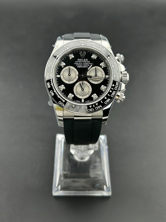 CLEANクリーン工場ROLEXロレックス デイトナ 126519LN ブラックパンダダイヤモンド文字盤 cal.4131 1:1精度