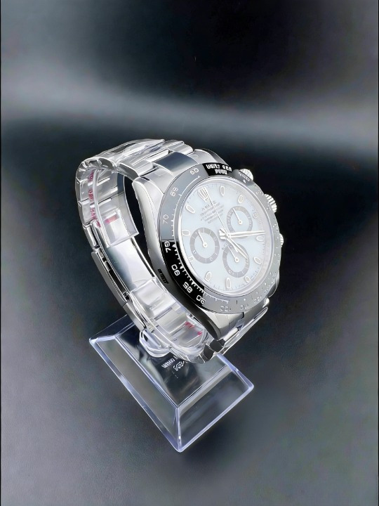 CLEANクリーン工場ROLEXロレックス デイトナ 116500LNホワイト文字盤 cal.4130 1:1精度