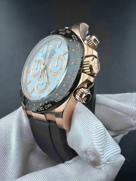 CLEANクリーン工場ROLEXロレックス デイトナ 116515LN ローズゴールド ホワイト文字盤 cal.4130 1:1精度