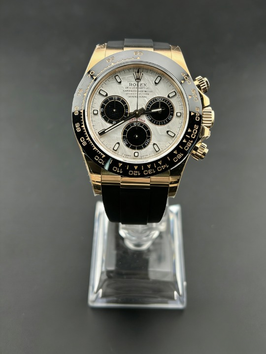 CLEANクリーン工場ROLEXロレックス デイトナ 116515LNローズゴールド (本物隕石) メテオライト 文字盤 cal.41301:1精度