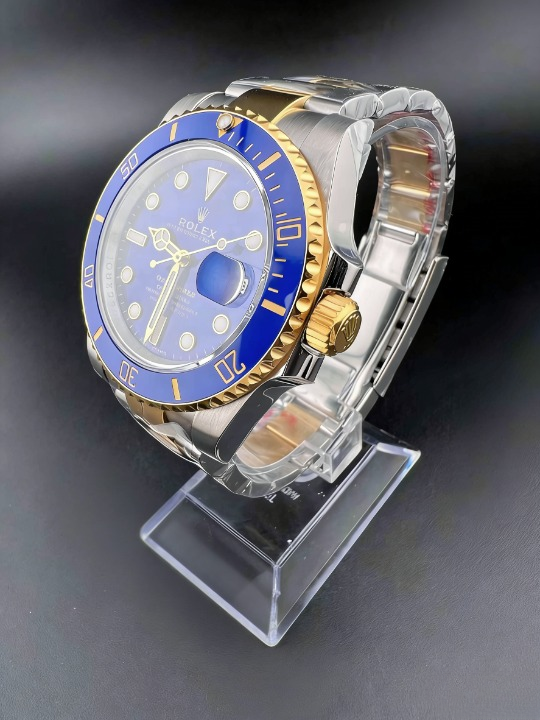 CLEANクリーン工場 ROLEXロレックスサブマリ ーナデイト40mm 116613LB コンビゴールド 読ブル ー文字盤 1:1級