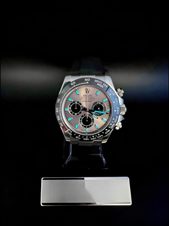 CLEANクリーン工場ROLEXロレックス デイトナ 116519LNグレー文字盤 cal.4130 1:1精度