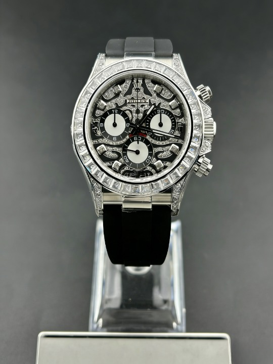 CLEANクリーン工場ROLEXロレックス デイトナ 116589TBR「アイ·オブ·ザ·タイガー」仕様文字盤 モアサナイト cal.4130 1:1精度