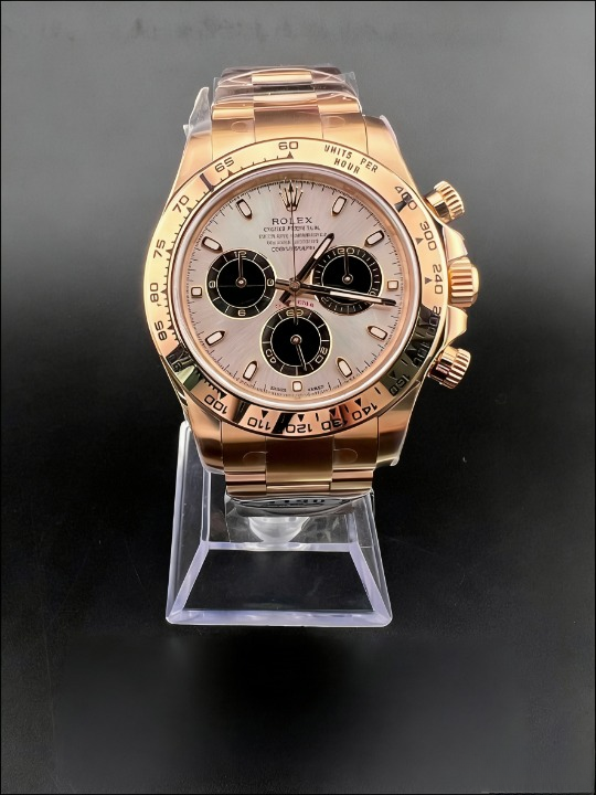 CLEANクリーン工場ROLEXロレックス デイトナ 116505 ローズゴールド文字盤 エバーローズゴール cal.4130 1:1精度