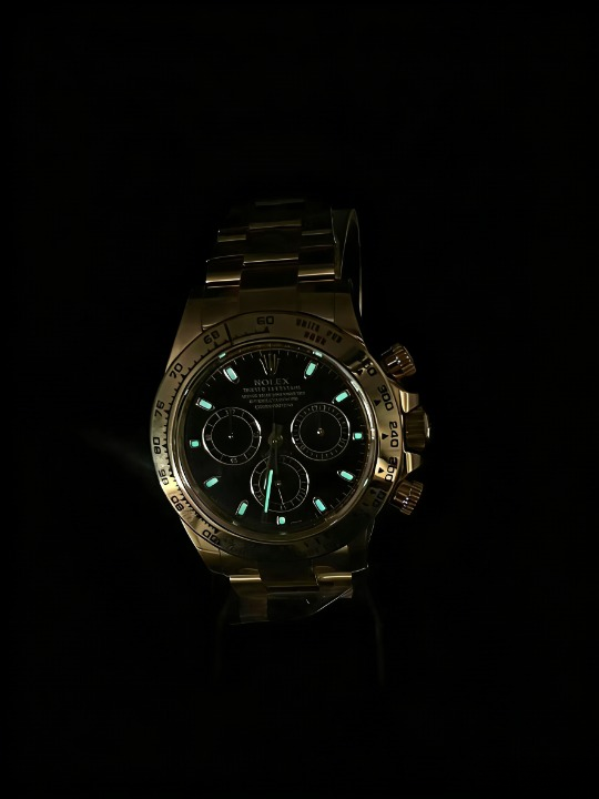 CLEANクリーン工場ROLEXロレックス デイトナ 116508 イエローゴールド ブラック文字盤 cal.4130 1:1精度