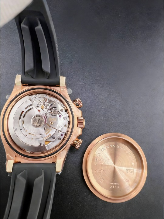 CLEANクリーン工場ROLEXロレックス デイトナ 116515LN ローズゴールド チョコレート文字盤 cal.4130 1:1精度