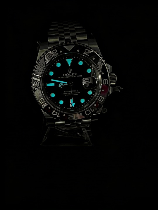 CLEANクリーン工場ROLEXロレックスGMTマスタ ー 1140mm 126710BLRO 赤青ペプシベゼル ブラッ ク文字盤 1:1精度