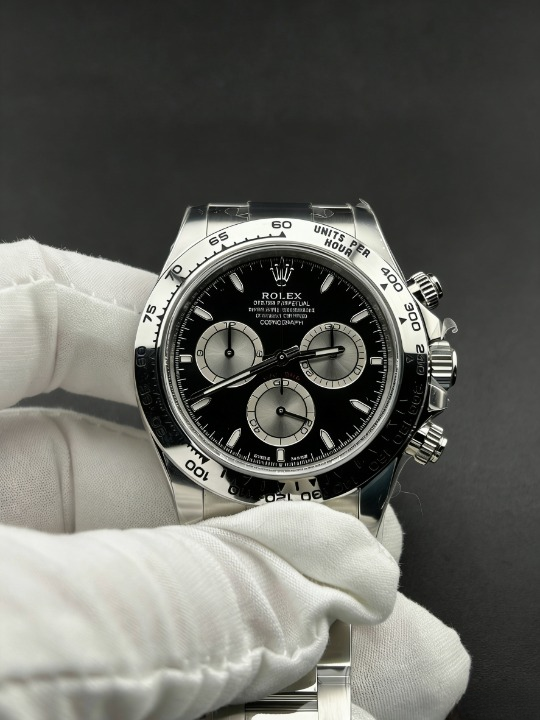 CLEANクリーン工場ROLEXロレックスデイトナ 126509 プラック文字盤 cal.4131ムープメント1:1精