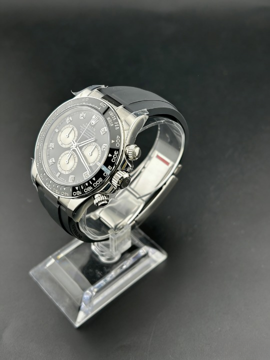 CLEANクリーン工場ROLEXロレックス デイトナ 126519LN ブラックパンダダイヤモンド文字盤 cal.4131 1:1精度