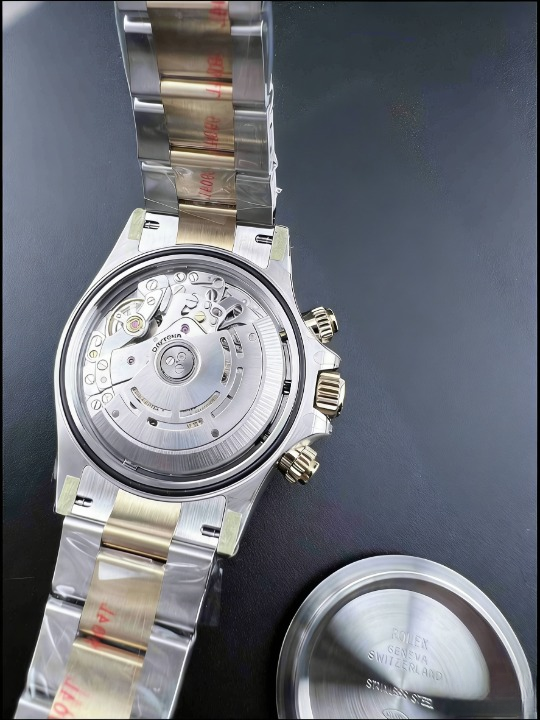 CLEANクリーン工場ROLEXロレックス デイトナ 116503 コンビゴールド ダイヤモンドインデック ス ブラック文字盤 cal.4130 1:1精度