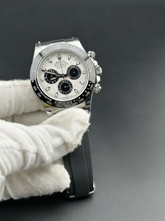 CLEANクリーン工場ROLEXロレックス デイトナ 116519LN (本物隕石) メテオライト文字盤 ホワイ トゴールド cal.4130 1:1精度