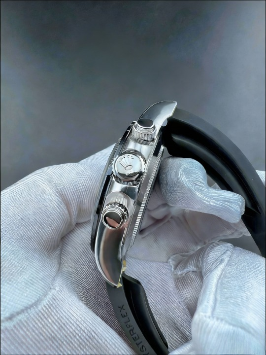 CLEANクリーン工場ROLEXロレックス デイトナ 116519LNダイヤモンド入り ブラック文字盤 cal.4130 1:1精度