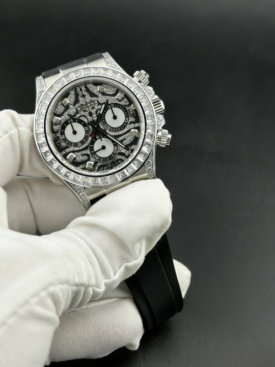 CLEANクリーン工場ROLEXロレックス デイトナ 116589TBR「アイ·オブ·ザ·タイガー」仕様文字盤 モアサナイト cal.4130 1:1精度