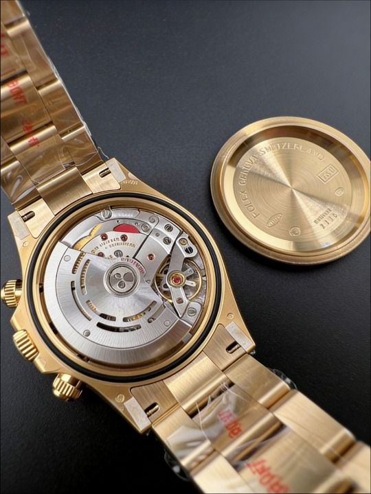 CLEANクリーン工場ROLEXロレックスデイトナ  イエローゴールド  シャンパン  パンダ文 116508 字盤 cal.41301:1精度