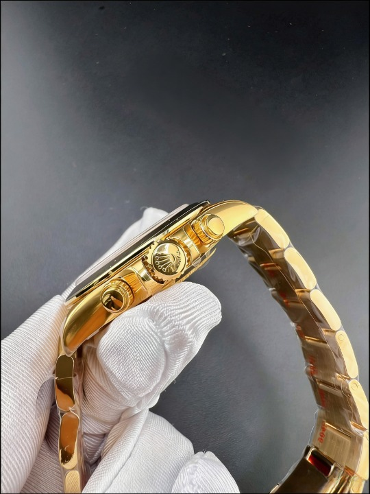 CLEANクリーン工場ROLEXロレックス デイトナ 116508 イエローゴールド ホワイト文字盤 cal.4130 1:1精度