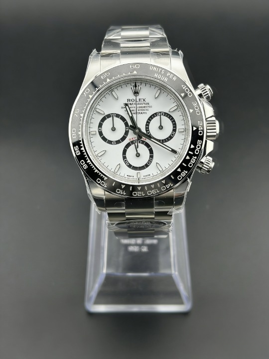 CLEANクリーン工場ROLEXロレックス デイトナ 126500LNホワイトパンダ文字盤 cal.4131 1:1精度